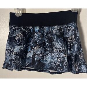 Lululemon Play Off The Pleats Skirt *13" Eternal Wave Starlight Black size 6